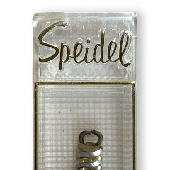 NOS Speidel Watch Bracelet Womens Twist-O-Flex Stainless Steel Tailored Woman - Picture 3 of 4